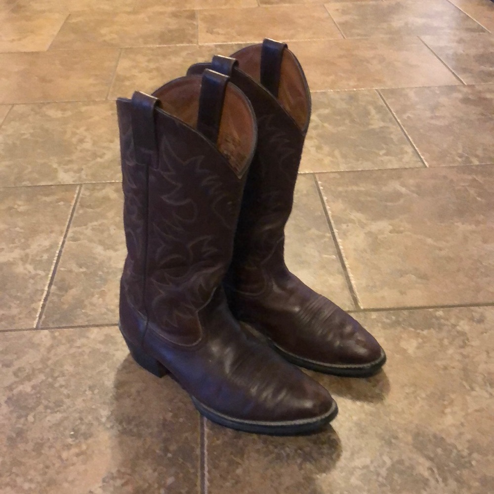 ARIAT Heritage Legend Genuine Leather Western Cowboy Boots